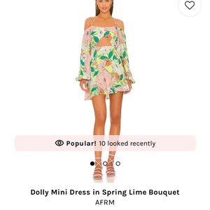 AFRM dolly mini dress